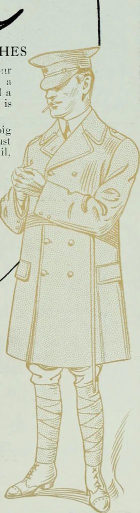 An illustration from Men's wear of Canada (January-December 1915), 1915, leaf 598