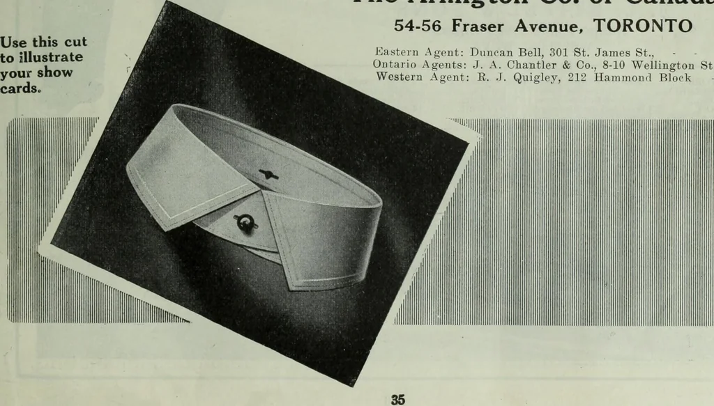 An illustration from Men's wear of Canada (January-December 1915), 1915, leaf 6