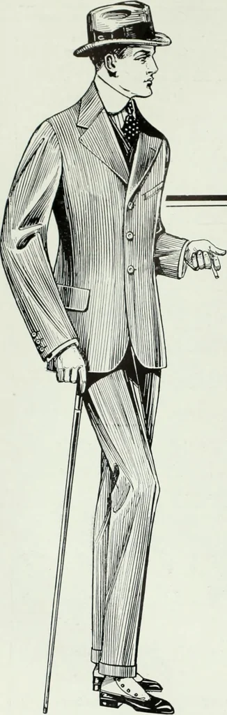An illustration from Men's wear of Canada (January-December 1915), 1915, leaf 609