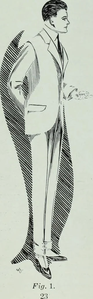 An illustration from Men's wear of Canada (January-December 1915), 1915, leaf 620