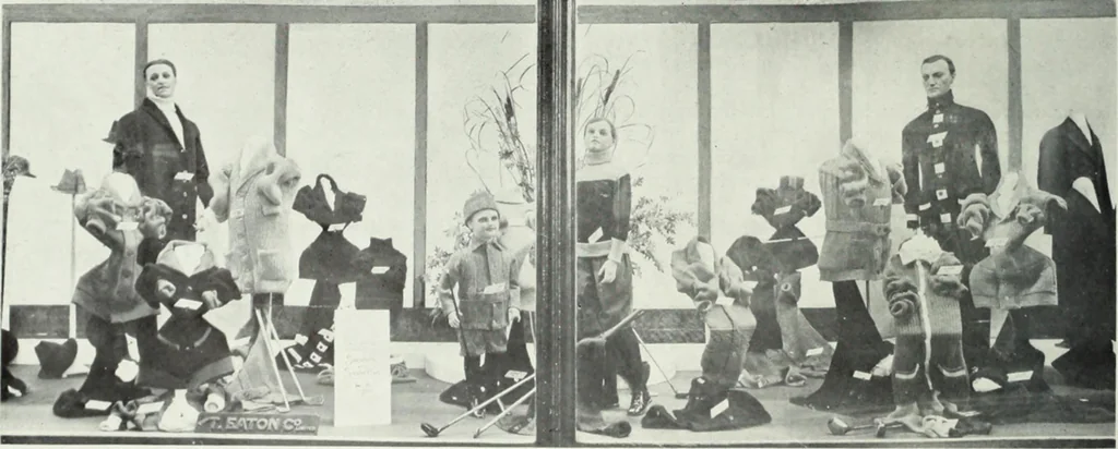 An illustration from Men's wear of Canada (January-December 1915), 1915, leaf 627