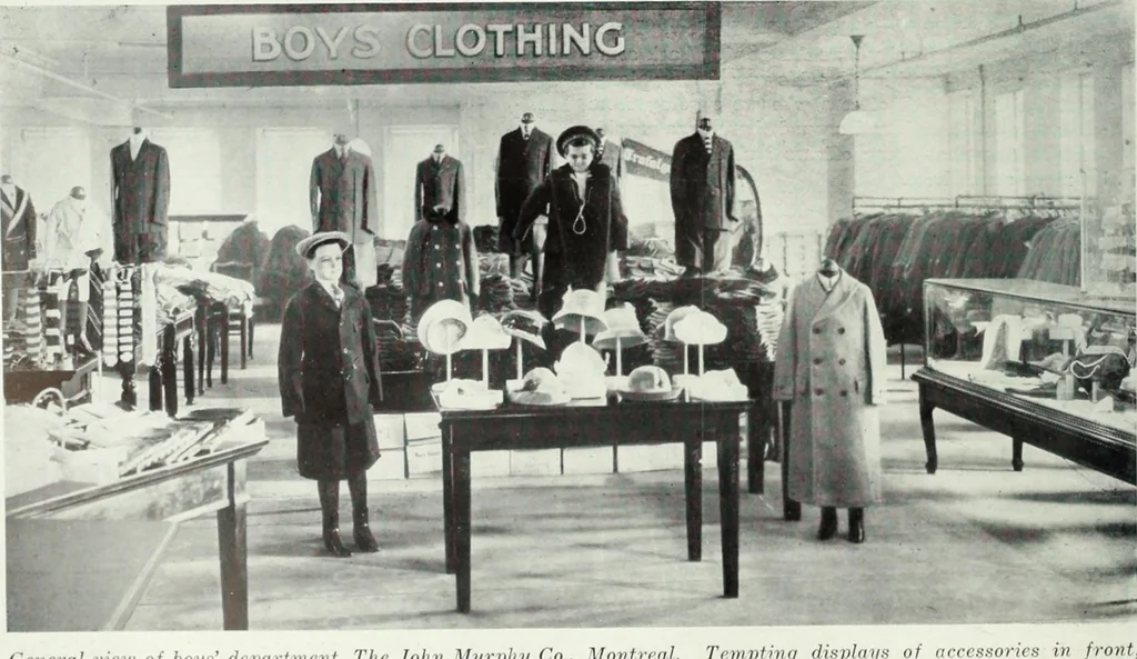 An illustration from Men's wear of Canada (January-December 1915), 1915, leaf 635