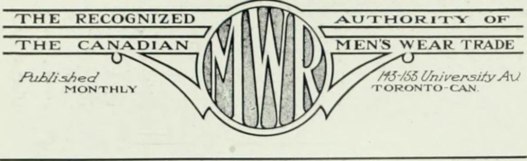 An illustration from Men's wear of Canada (January-December 1915), 1915, leaf 639