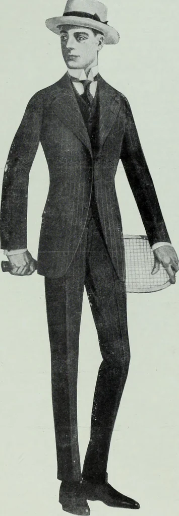 An illustration from Men's wear of Canada (January-December 1915), 1915, leaf 644