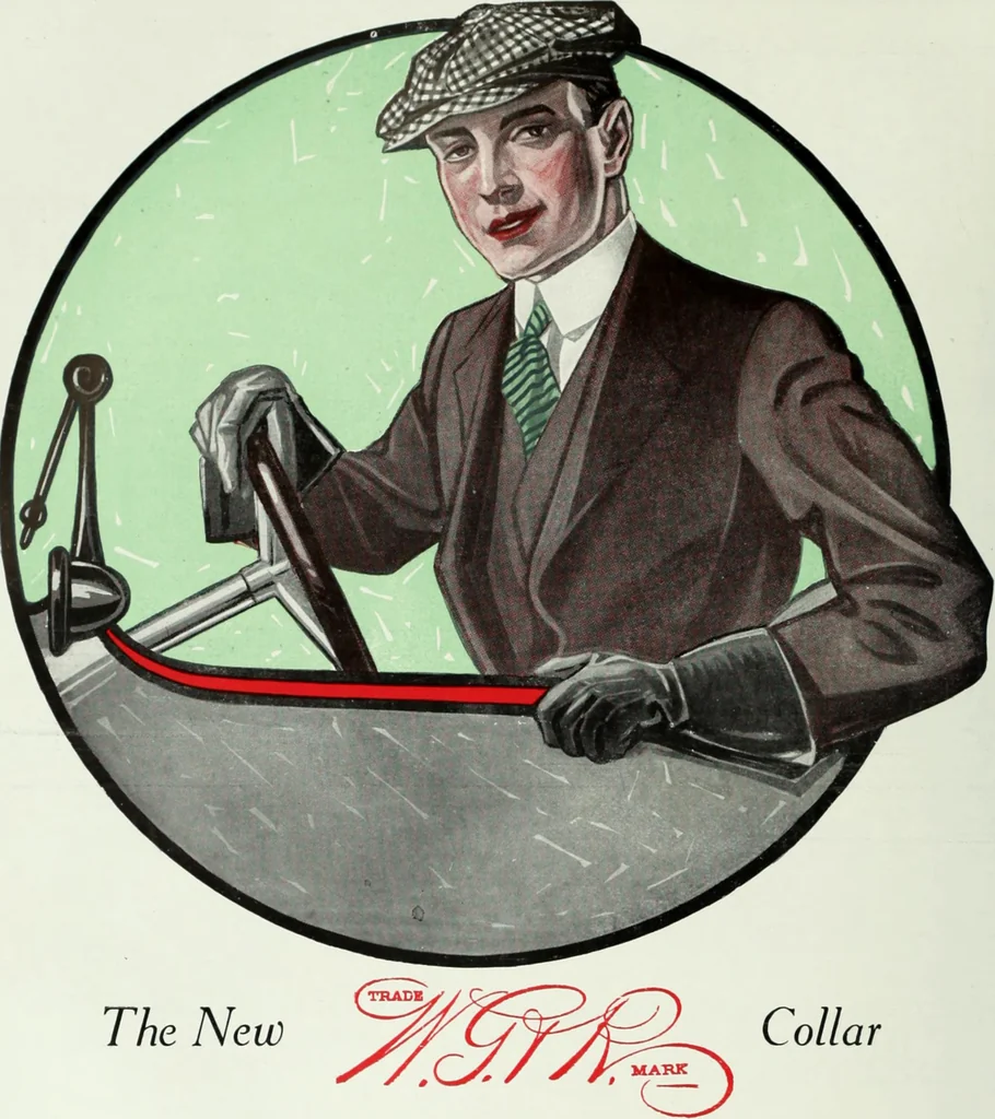 An illustration from Men's wear of Canada (January-December 1915), 1915, leaf 665