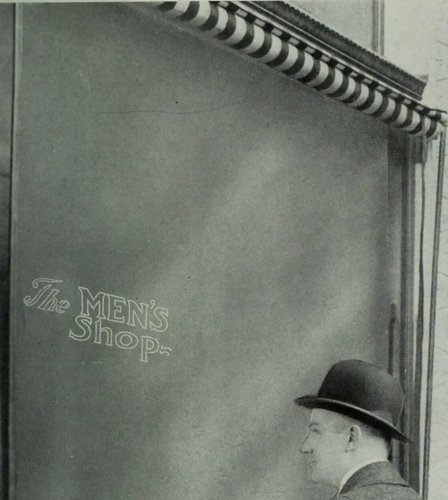 An illustration from Men's wear of Canada (January-December 1915), 1915, leaf 670