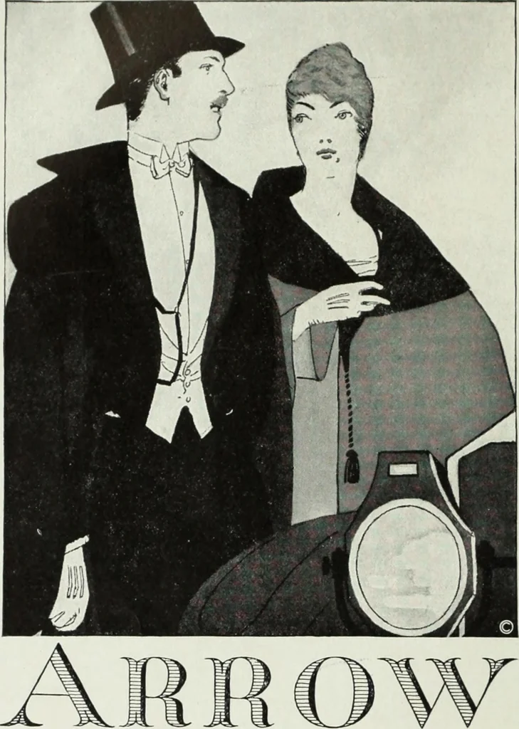 An illustration from Men's wear of Canada (January-December 1915), 1915, leaf 671