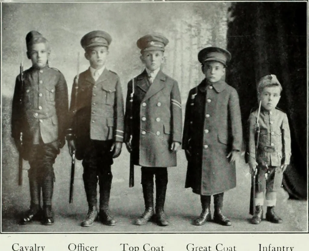 An illustration from Men's wear of Canada (January-December 1915), 1915, leaf 675