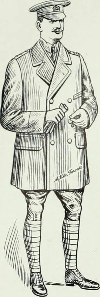 An illustration from Men's wear of Canada (January-December 1915), 1915, leaf 687