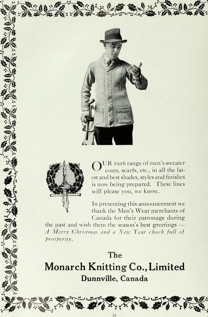 An illustration from Men's wear of Canada (January-December 1915), 1915, leaf 689