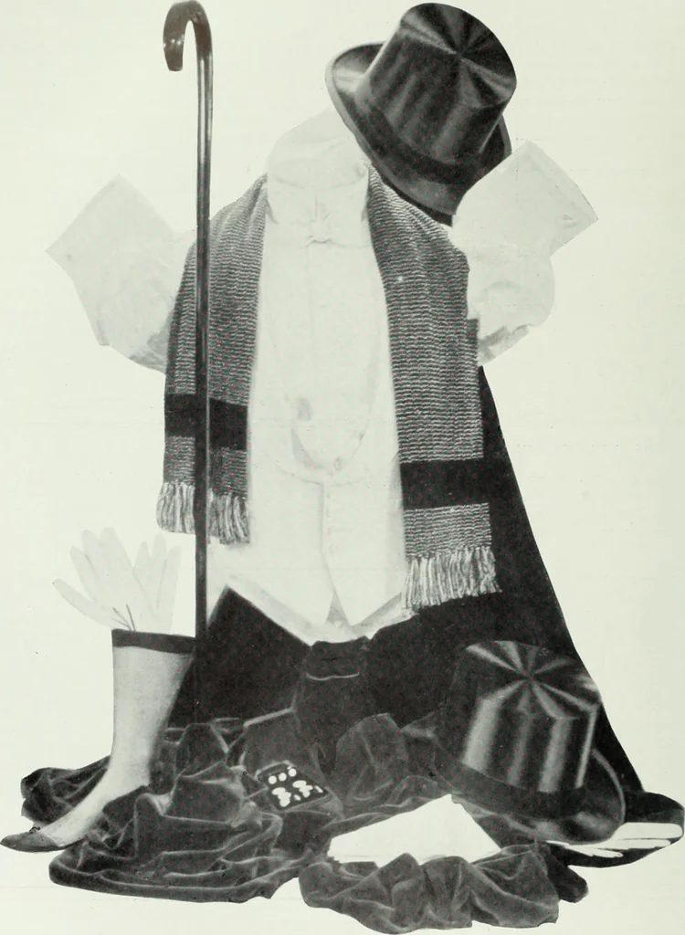 An illustration from Men's wear of Canada (January-December 1915), 1915, leaf 699