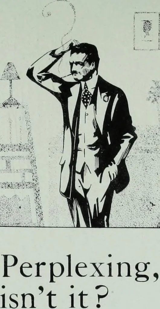 An illustration from Men's wear of Canada (January-December 1915), 1915, leaf 718