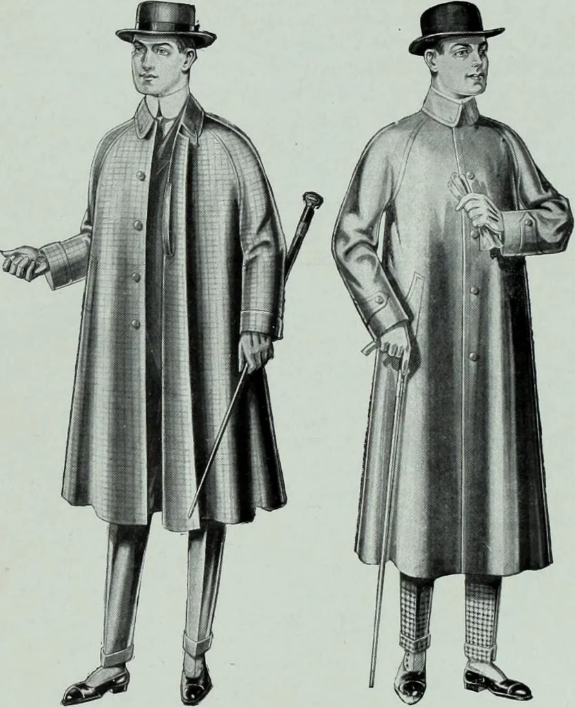 An illustration from Men's wear of Canada (January-December 1915), 1915, leaf 720