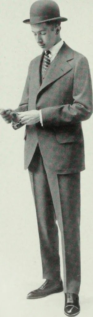 An illustration from Men's wear of Canada (January-December 1915), 1915, leaf 725
