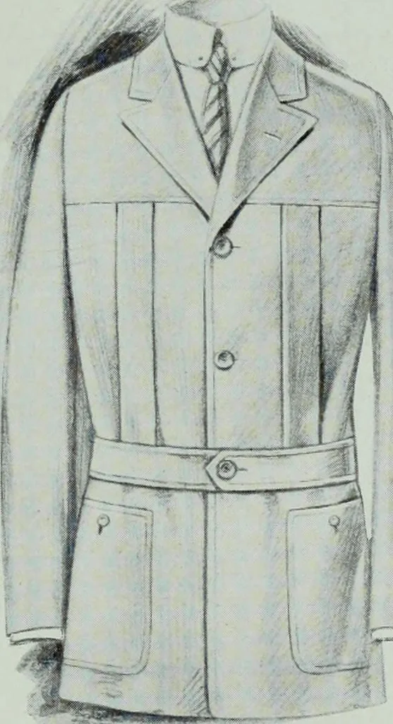 An illustration from Men's wear of Canada (January-December 1915), 1915, leaf 726