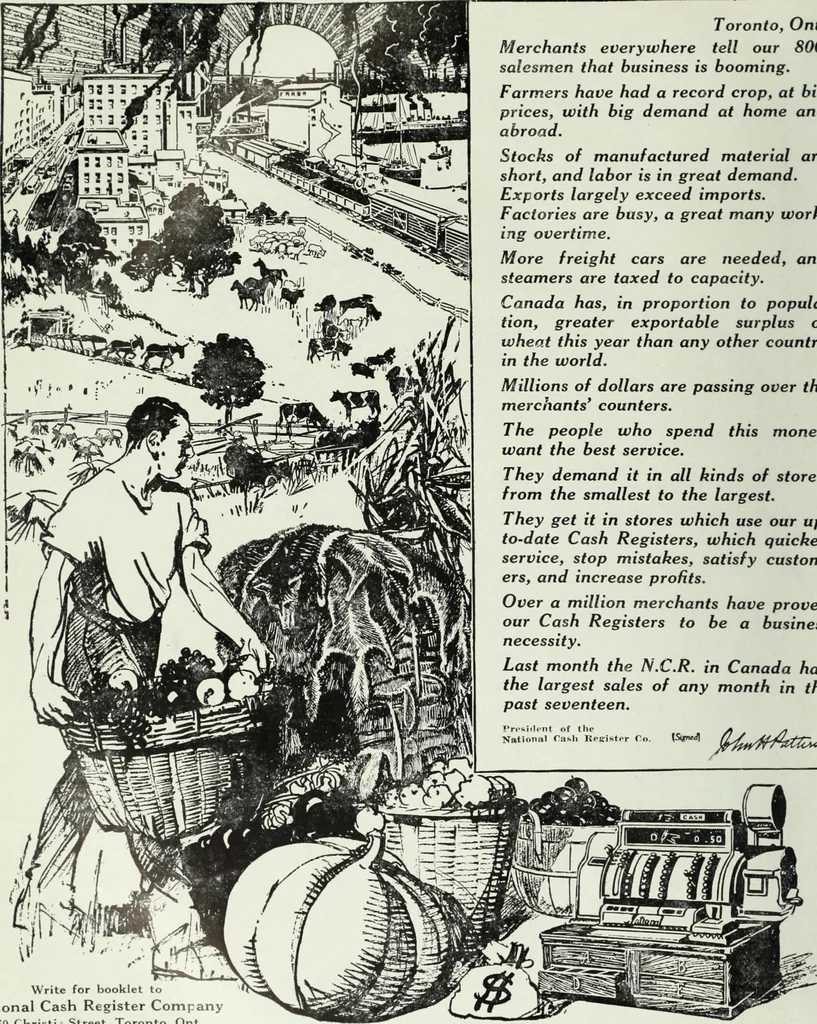 An illustration from Men's wear of Canada (January-December 1915), 1915, leaf 735