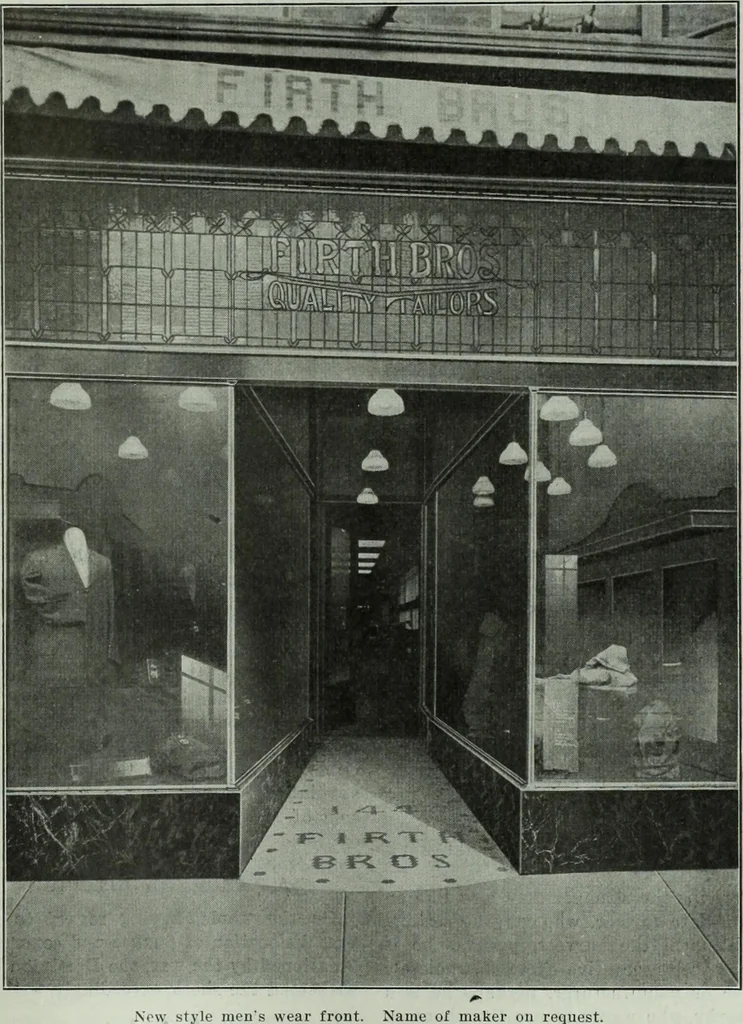An illustration from Men's wear of Canada (January-December 1915), 1915, leaf 80