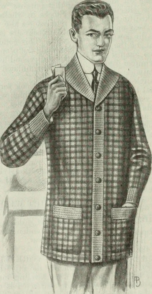 An illustration from Men's wear of Canada (January-December 1915), 1915, leaf 83