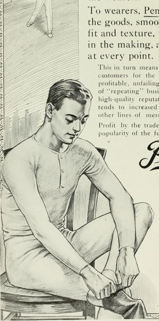 An illustration from Men's wear of Canada (January-December 1915), 1915, leaf 99