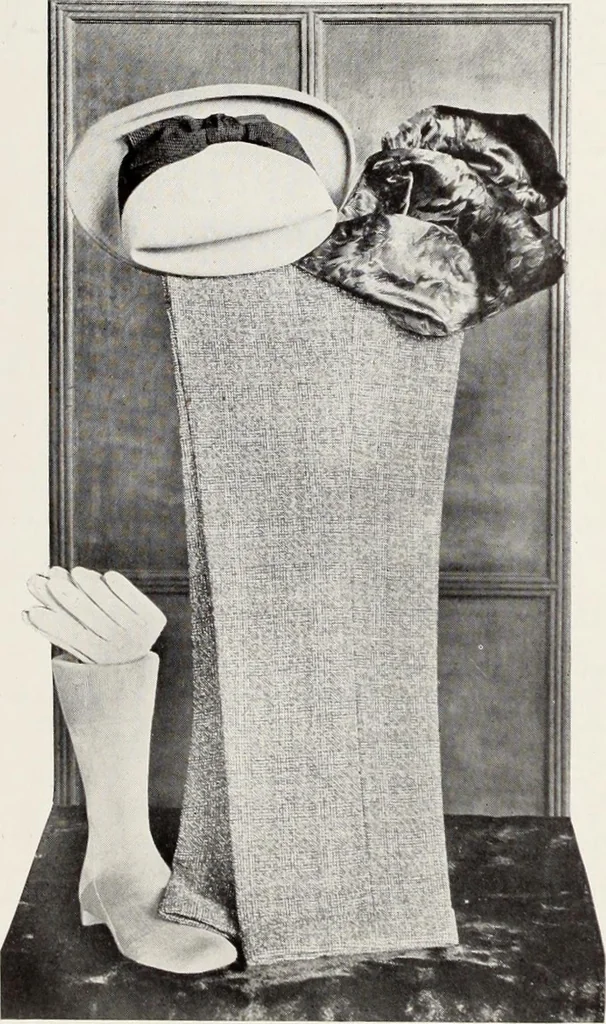 An illustration from Men's wear of Canada (January-December 1916), 1916, leaf 107