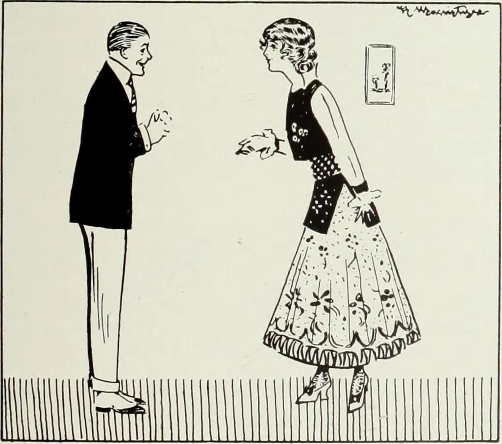 An illustration from Men's wear of Canada (January-December 1916), 1916, leaf 108