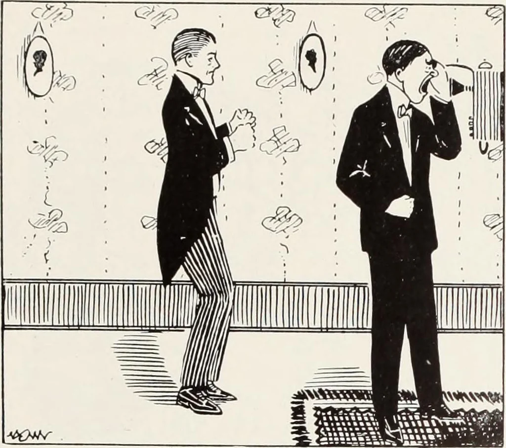 An illustration from Men's wear of Canada (January-December 1916), 1916, leaf 109