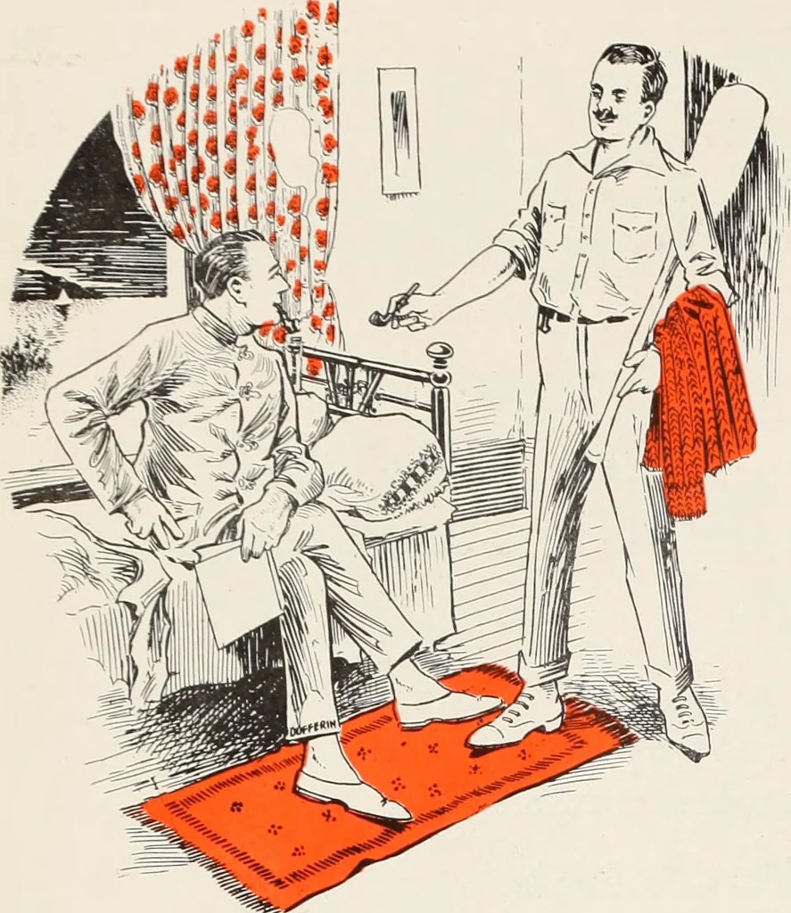 An illustration from Men's wear of Canada (January-December 1916), 1916, leaf 11