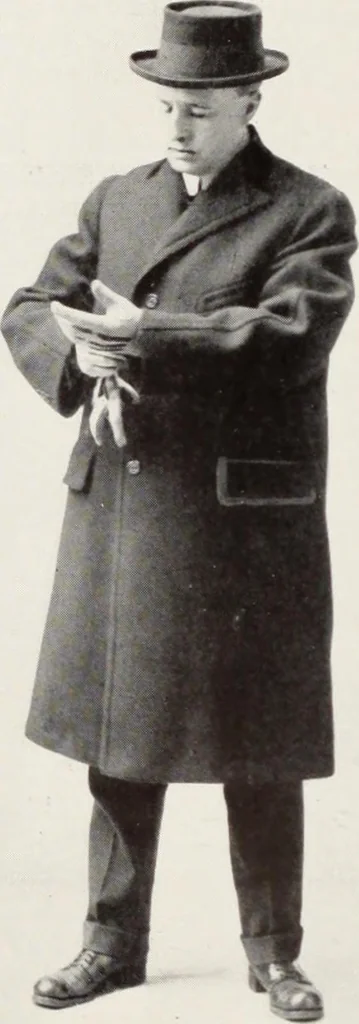 An illustration from Men's wear of Canada (January-December 1916), 1916, leaf 127