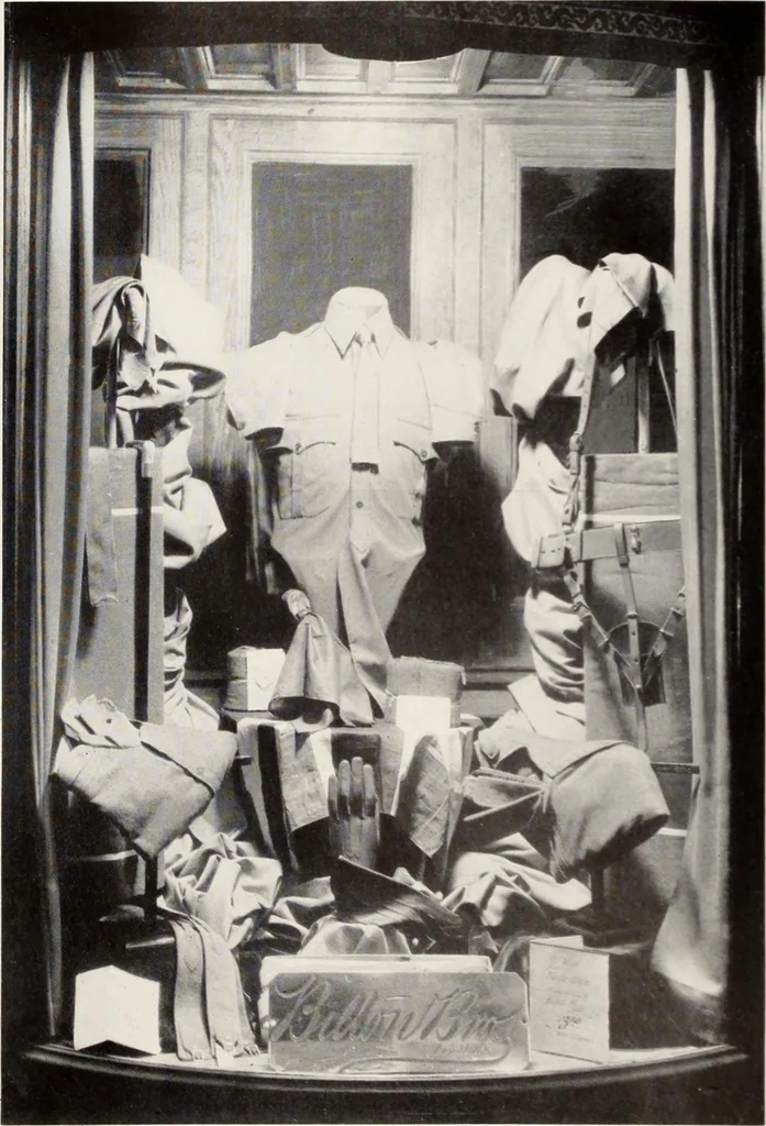 An illustration from Men's wear of Canada (January-December 1916), 1916, leaf 131