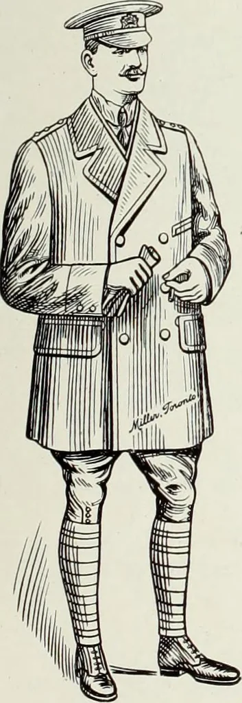 An illustration from Men's wear of Canada (January-December 1916), 1916, leaf 134