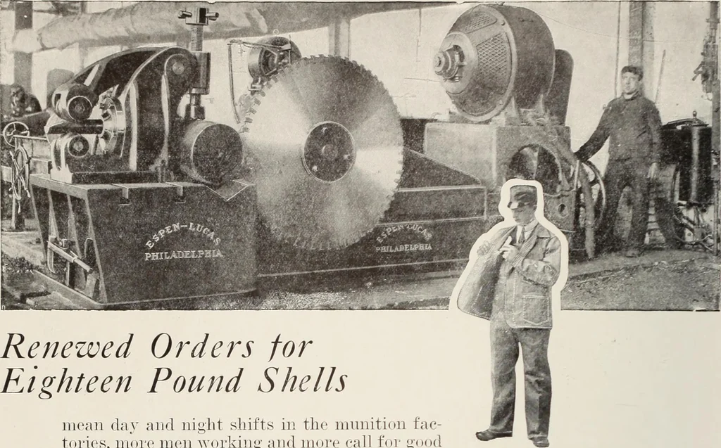 An illustration from Men's wear of Canada (January-December 1916), 1916, leaf 145