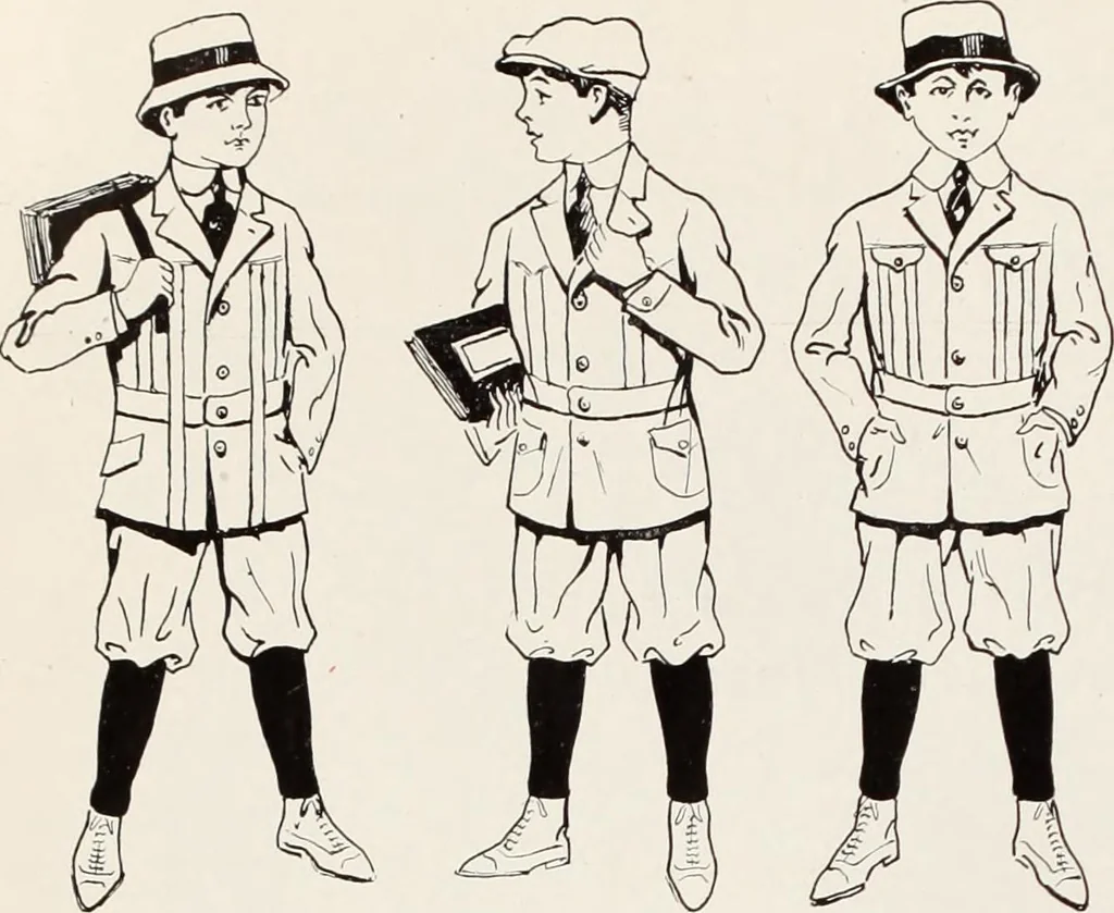 An illustration from Men's wear of Canada (January-December 1916), 1916, leaf 15