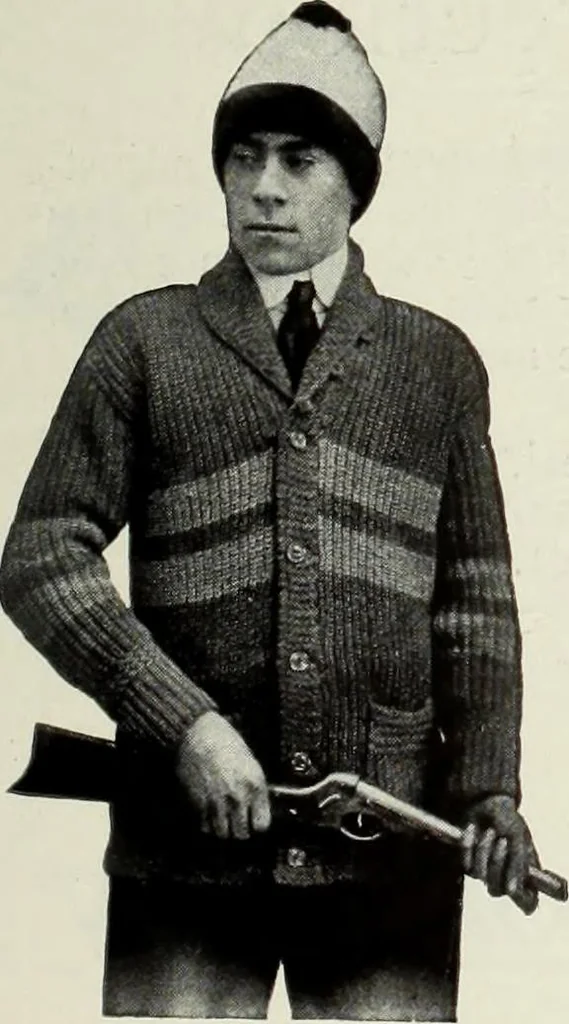 An illustration from Men's wear of Canada (January-December 1916), 1916, leaf 150