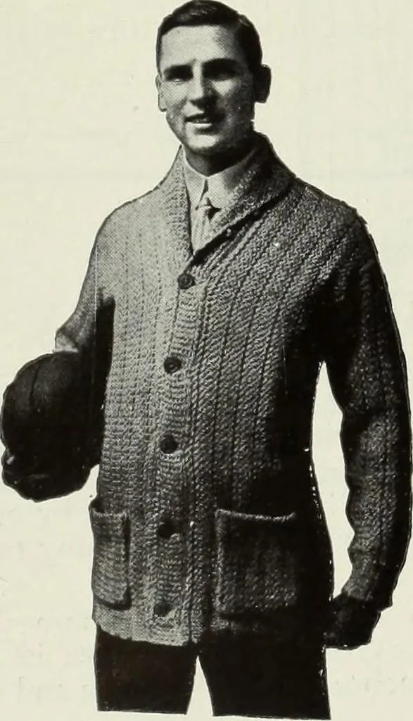 An illustration from Men's wear of Canada (January-December 1916), 1916, leaf 150