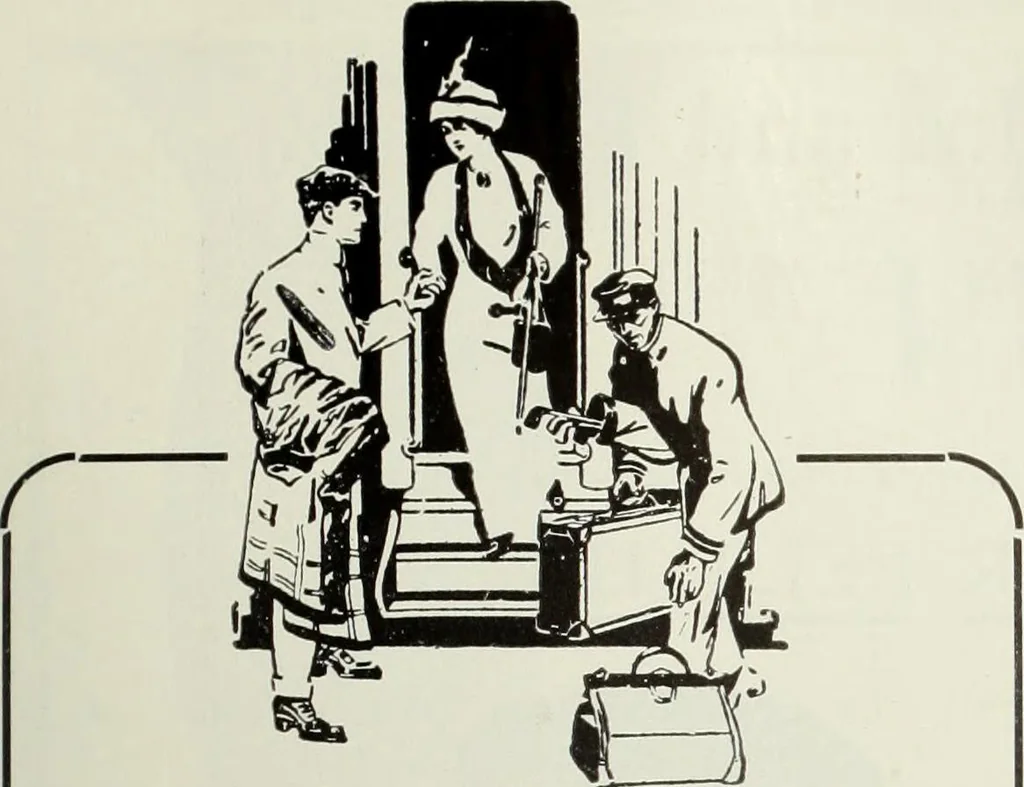 An illustration from Men's wear of Canada (January-December 1916), 1916, leaf 160