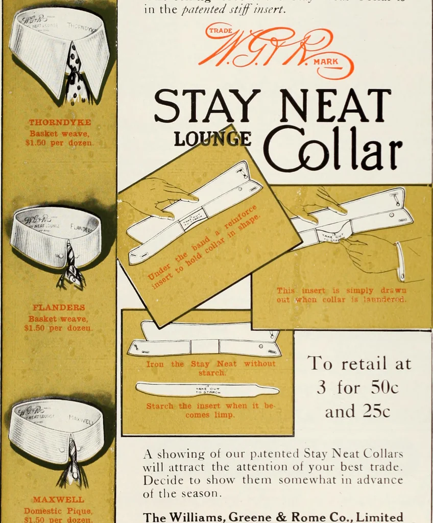 An illustration from Men's wear of Canada (January-December 1916), 1916, leaf 165
