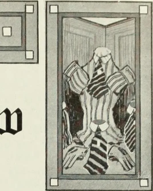 An illustration from Men's wear of Canada (January-December 1916), 1916, leaf 168