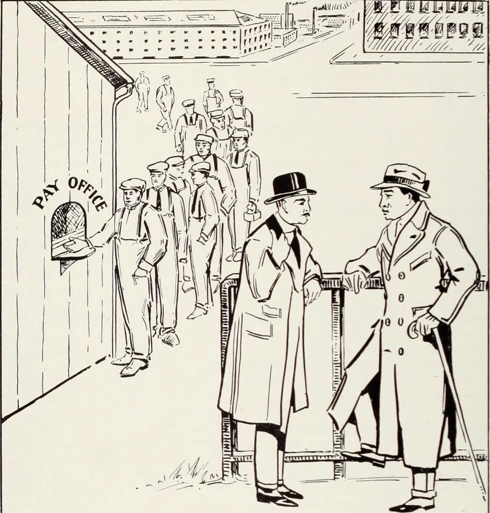 An illustration from Men's wear of Canada (January-December 1916), 1916, leaf 169