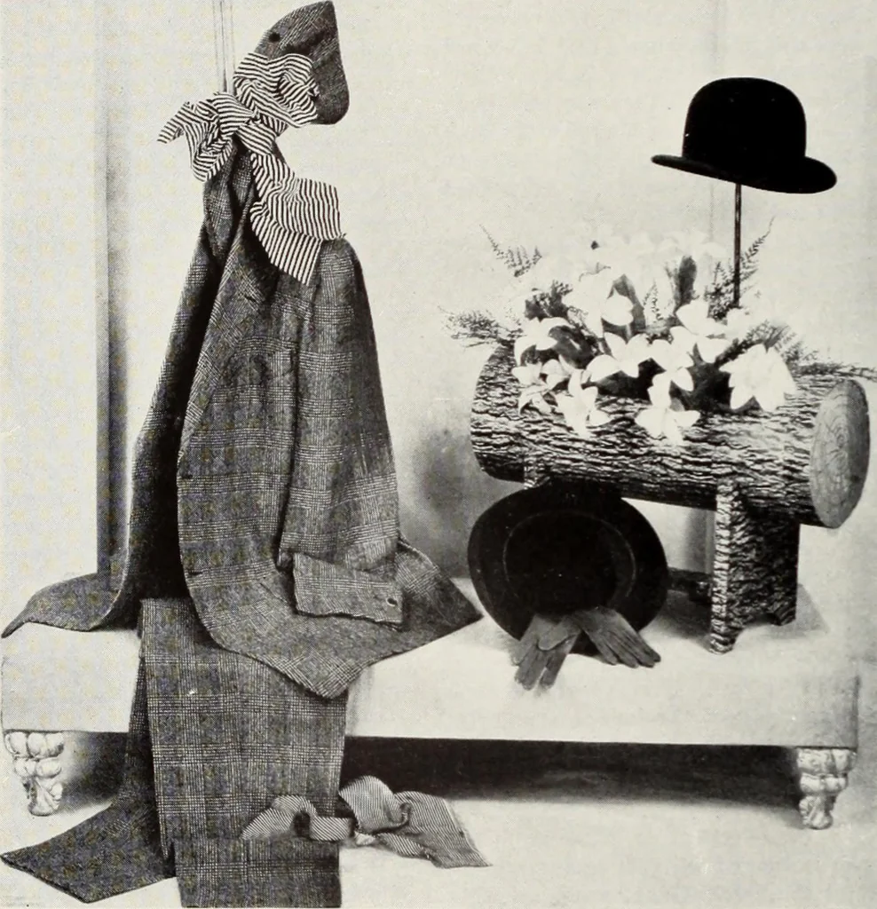 An illustration from Men's wear of Canada (January-December 1916), 1916, leaf 173