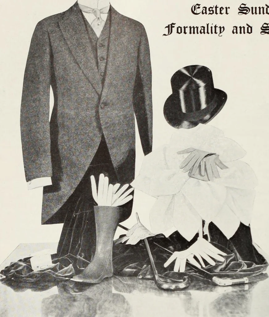 An illustration from Men's wear of Canada (January-December 1916), 1916, leaf 175