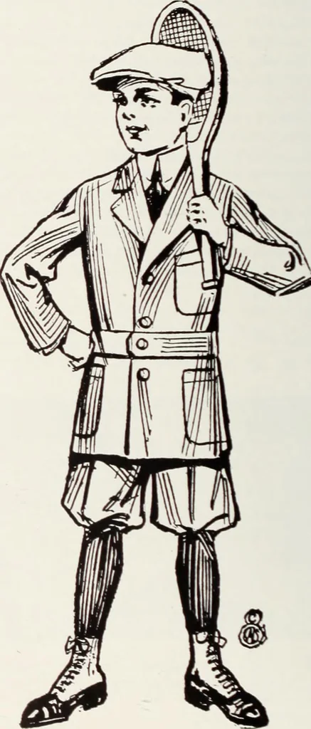 An illustration from Men's wear of Canada (January-December 1916), 1916, leaf 199
