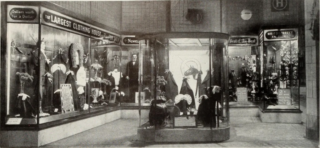 An illustration from Men's wear of Canada (January-December 1916), 1916, leaf 205