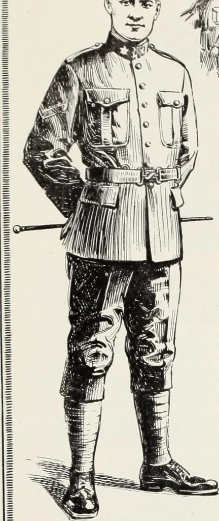 An illustration from Men's wear of Canada (January-December 1916), 1916, leaf 211