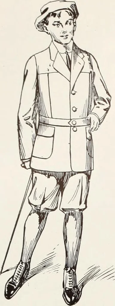 An illustration from Men's wear of Canada (January-December 1916), 1916, leaf 229