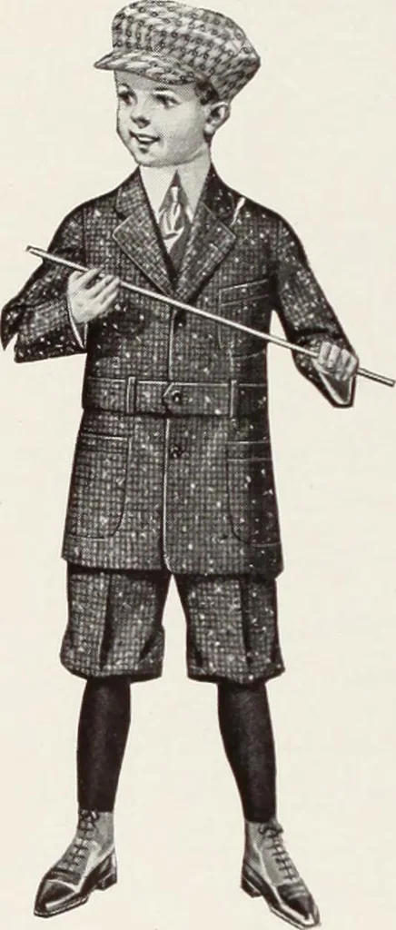 An illustration from Men's wear of Canada (January-December 1916), 1916, leaf 229