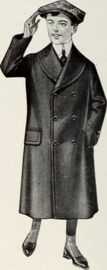 An illustration from Men's wear of Canada (January-December 1916), 1916, leaf 229