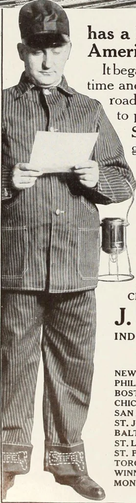 An illustration from Men's wear of Canada (January-December 1916), 1916, leaf 239