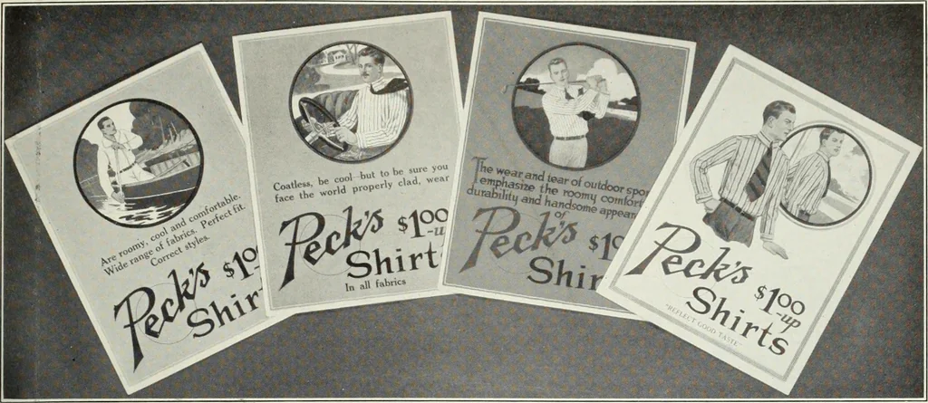 An illustration from Men's wear of Canada (January-December 1916), 1916, leaf 240