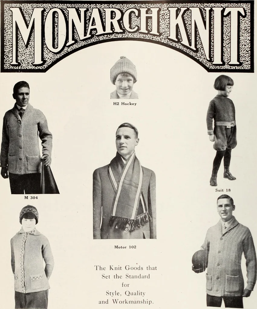 An illustration from Men's wear of Canada (January-December 1916), 1916, leaf 25