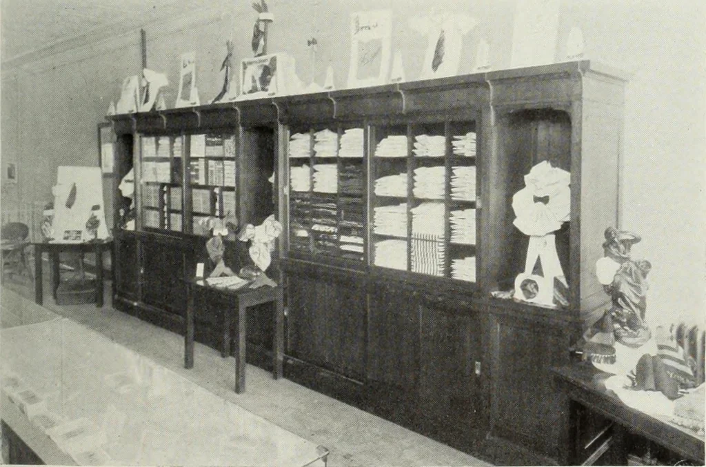 An illustration from Men's wear of Canada (January-December 1916), 1916, leaf 254